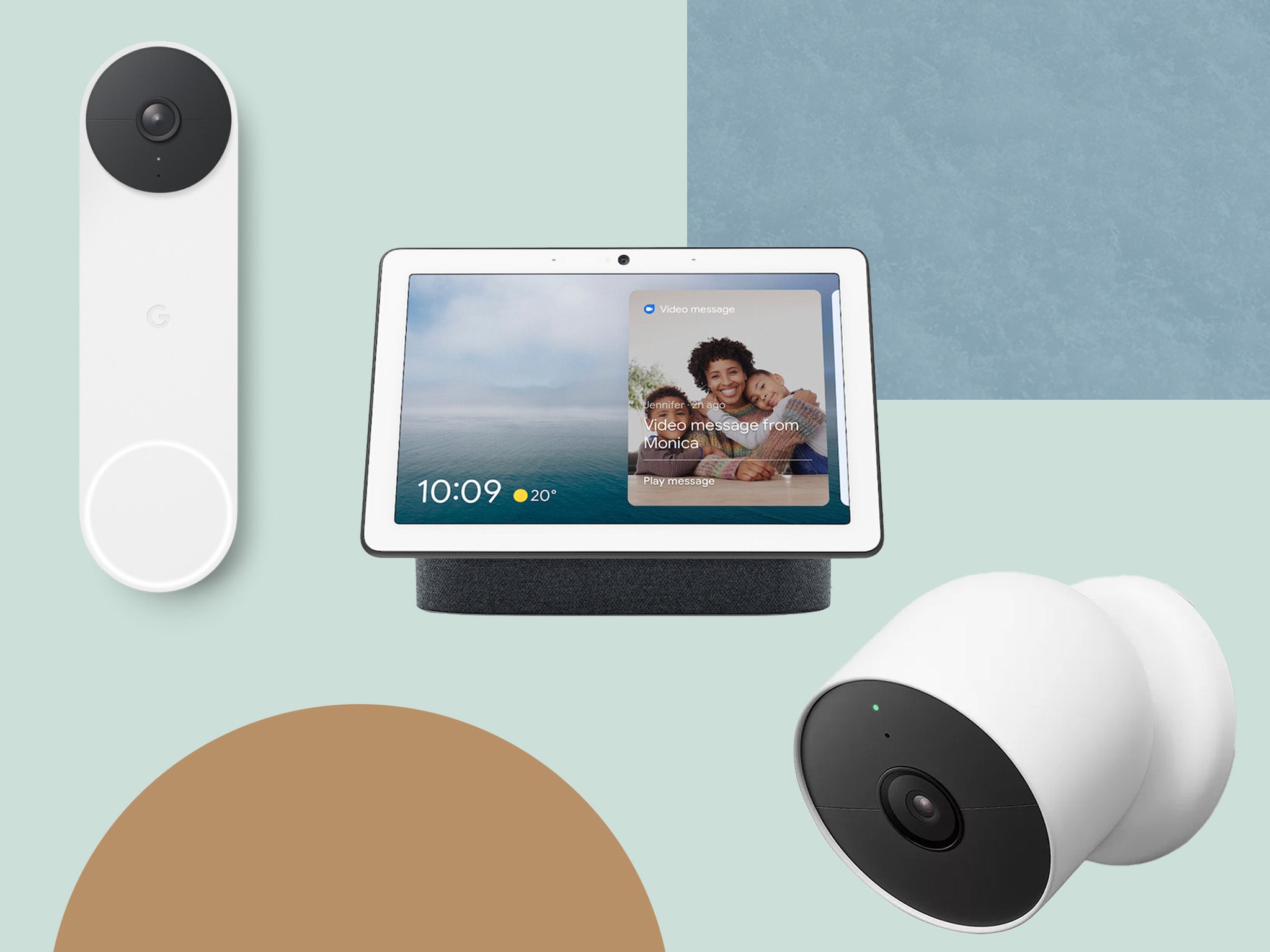 Google home sale and doorbell